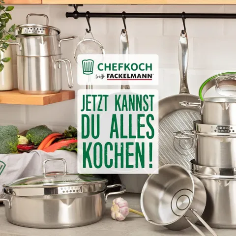 Chảo Inox FACKELMANN Chefkoch Munich