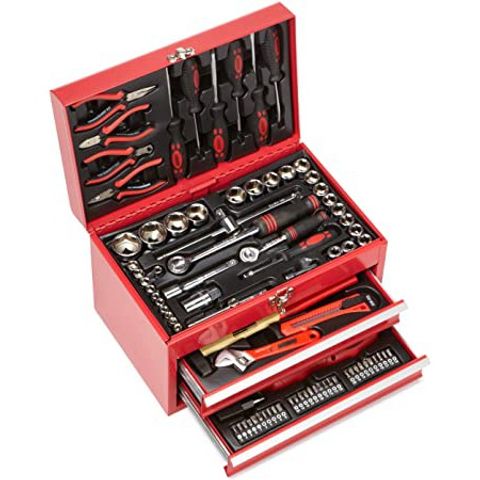 Bộ dụng cụ sửa chữa Mannesmann Werkzeugbox 155-teilig