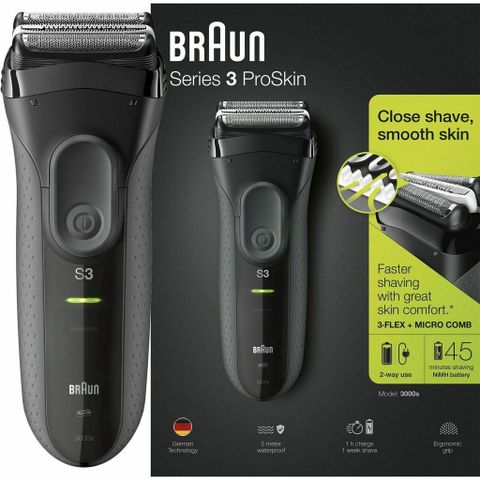 Máy cạo râu Braun Series 3 Proskin Model 3000S