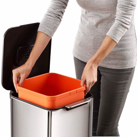 Thùng rác 2 ngăn Joseph Joseph 30065 Totem Compact 40L