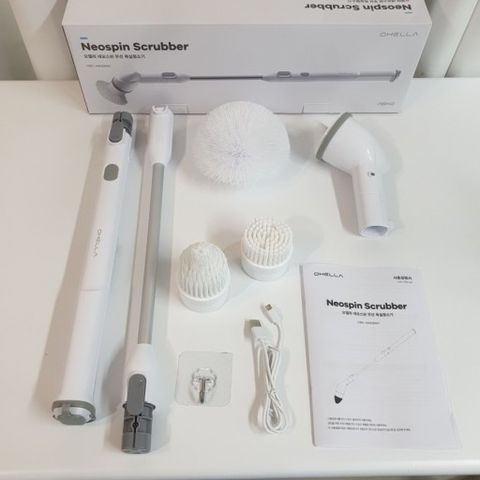 Chổi vệ sinh nhà tắm bằng điện Ohella Neospin Scrubber