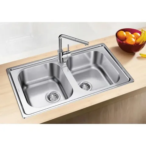 CHẬU RỬA BÁT INOX BLANCO DINAS 8 CHROME 237379