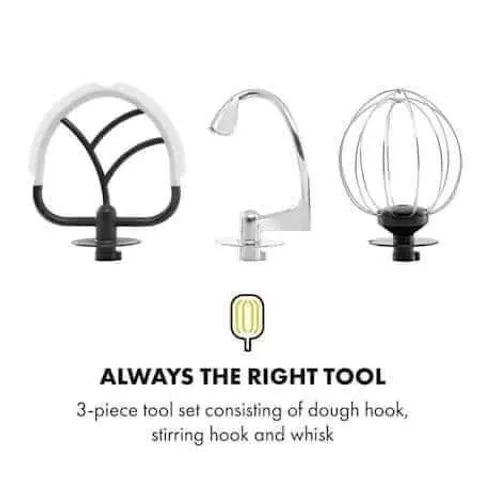 MÁY ĐÁNH TRỨNG TRỘN BỘT ĐA NĂNG KLARSTEIN BELLA PICO 1200W, NHẬP ĐỨC