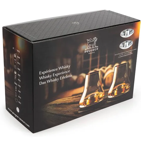 Bộ 2 Ly Whisky Peugeot 266202 Có Đế Làm Lạnh