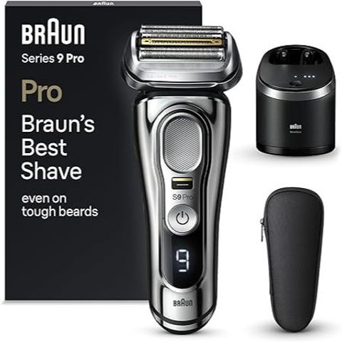 MÁY CẠO RÂU BRAUN SERIES 9 PRO PREMIUM 9486CC MÀU CROM