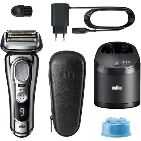 MÁY CẠO RÂU BRAUN SERIES 9 PRO PREMIUM 9486CC MÀU CROM