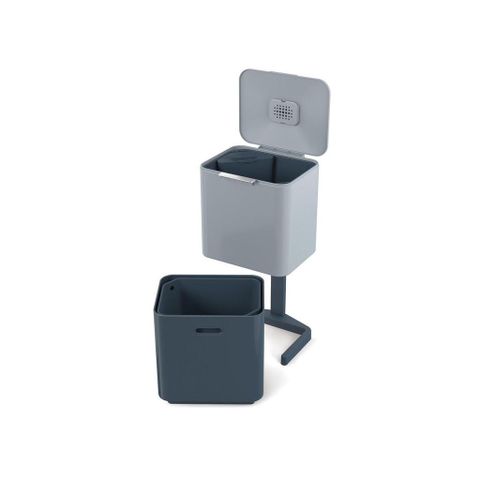 Thùng rác 2 ngăn Joseph Joseph 30093 Editions Totem Max 60l - màu xanh