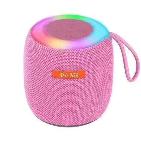 Loa Bluetooth Mini SH309 - Âm Thanh Chất Lượng, Đèn LED 7 Màu, Thiết Kế Nhỏ Gọn Dễ Dàng Mang Theo
