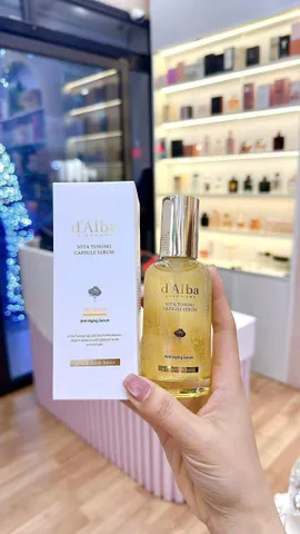Tinh Chất Serum d'Alba Vita Toning Capsule 50ml - Dưỡng Trắng, Căng Bóng, Ngừa Lão Hóa Da Mọi Loại, Niacinamide & Vitamin C