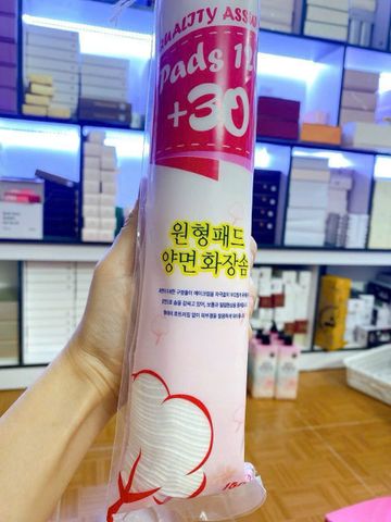 BÔNG TẨY TRANG HÀN QUỐC PADS BỊCH 150 MIẾNG