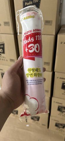BÔNG TẨY TRANG HÀN QUỐC PADS BỊCH 150 MIẾNG