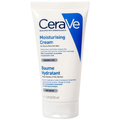Kem Dưỡng Ẩm CeraVe Dành Cho Da Khô 50ml - Giải Pháp Chăm Sóc Da Khô Mịn Màng, Hấp Thụ Nhanh, Làm Da Tươi Trẻ