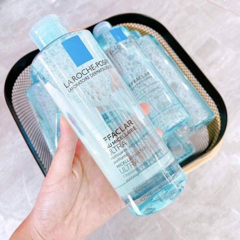 Nước Tẩy Trang La Roche-Posay Effaclar Micellar Water 400ml - Sạch Sâu Kiểm Soát Nhờn Cho Da Dầu Nhạy Cảm