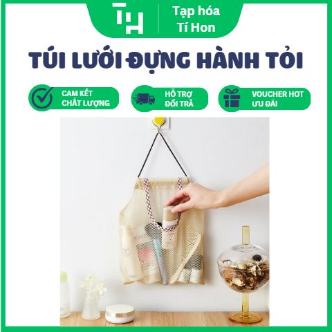 Túi lưới đựng hành tỏi (Màu ngẫu nhiên) (TH292)
