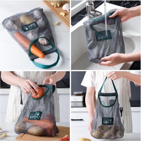 Túi lưới đựng hành tỏi (Màu ngẫu nhiên) (TH292)