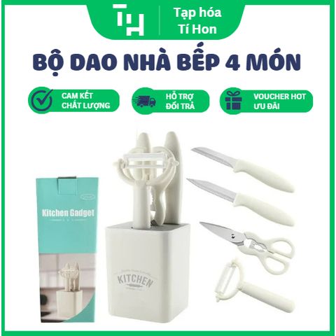 Bộ dao nhà bếp 4 món Kitchen (TH293)