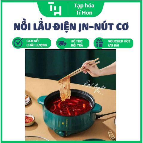 Nồi Lẩu Điện JN-Nút cơ kèm vỉ hấp (TH295)