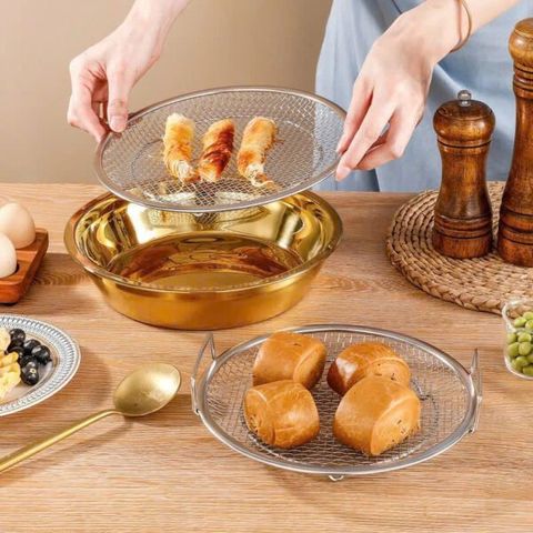 Set Khay Kèm Vỉ Lưới Lọc Dầu (TH299)