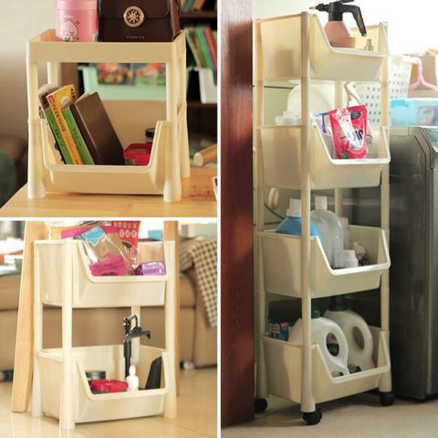 Kệ sách 4 tầng bánh xe (TH301)