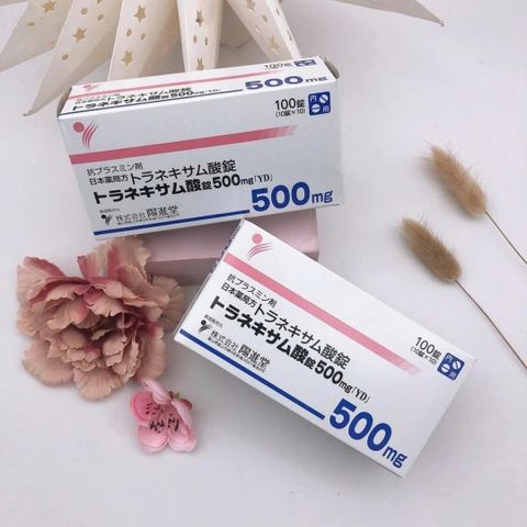 Viên uống trắng da giảm nám Transamin 500mg Nhật Bản - Chăm sóc da tự nhiên, giúp sáng da, cải thiện sắc tố hiệu quả.