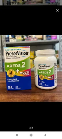 VIÊN UỐNG BỔ MẮT PRESERVISION AREDS 2 .100 vien.hàng Mỹ