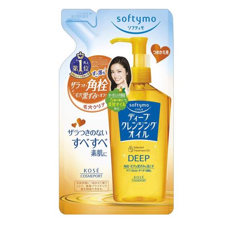 Dầu Tẩy Trang Kose Softymo Deep Cleansing Oil - Sạch Sâu, Giữ Ẩm, Phù Hợp Mọi Loại Da, Hàng Nội Địa Nhật Bản