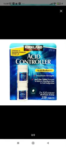 Viên uống kiểm soát Axit dạ dày Kirkland Signature Acid Controller 20mg 2×125 viên