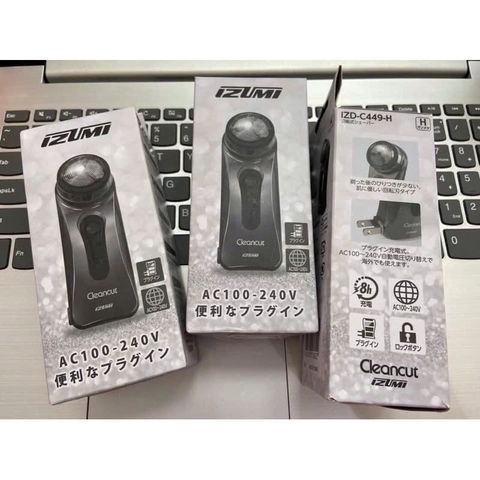 Máy Cạo Râu Izumi 363007 - Công Nghệ Lưỡi Cạo Sắc Bén, Thiết Kế Tiện Lợi, Hàng Nội Địa Nhật