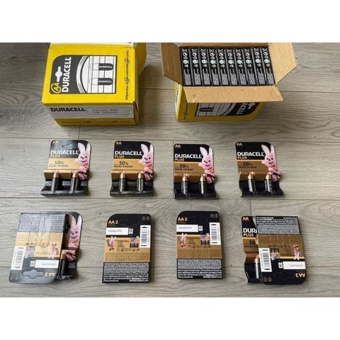 Vỉ 2 Viên Pin Tiểu AA Duracell Plus 1.5V Dung Lượng Cao, Pin Alkaline Không Chảy Nước HSD 2033