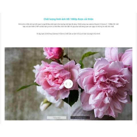 Camera Wifi Yi Dome 1080P - Camera An Ninh Giám Sát Xoay 360 Cảnh Báo Chống Trộm Bản QT Tặng Chân Đế