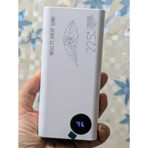 Pin Sạc Dự Phòng UMI 20.000mAh - Sạc Nhanh 20W/22.5W PD/QC (Nhật)