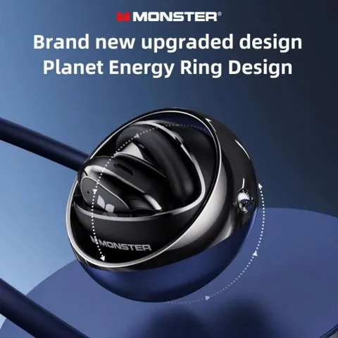 Tai Nghe Treo Vành Tai Bluetooth TWS Monster Maxstar MQO33 Dành Cho Gamming, Thể Thao, Mic MEMS