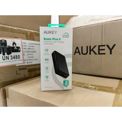 Pin Sạc Dự Phòng Aukey 20.000mAh PB-N93 Sạc Nhanh 22.5W QC 3.0/ PD