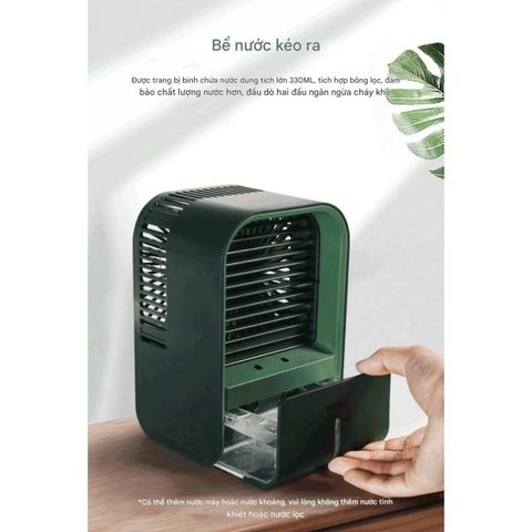 Quạt Tích Điện Phun Sương Youpin MIIIW LJQ-122 - Pin 4000mAh