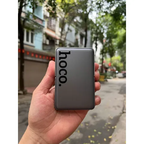 Pin Sạc Dự Phòng Không Dây Từ Tính 10.000mAh Hoco Q36A, Sạc Nam Châm, Sạc Nhanh PD 22.5W Vỏ Kim Loại