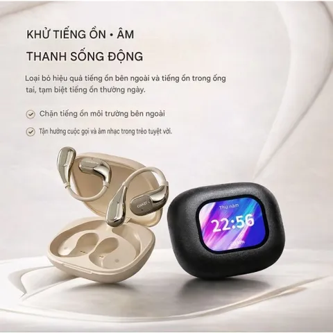 Tai Nghe Bluetooth SOBAST S-OW13 Pro Đeo Vành Tai, Dịch Thuật AI Màn Hình LCD Bluetooth 6.0, ENC