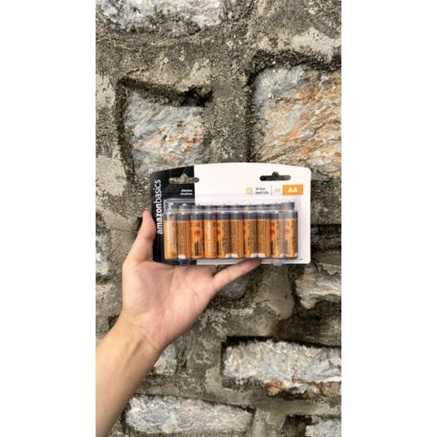 [Vỉ 20 Viên] Pin Kiềm AA/AAA Pin Alkaline Chính Hãng À Má Zôn Basics 1.5V (Pin Tiểu, Pin Đũa) HSD 2033