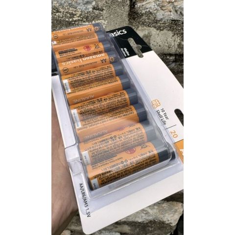 [Vỉ 20 Viên] Pin Kiềm AA/AAA Pin Alkaline Chính Hãng À Má Zôn Basics 1.5V (Pin Tiểu, Pin Đũa) HSD 2033