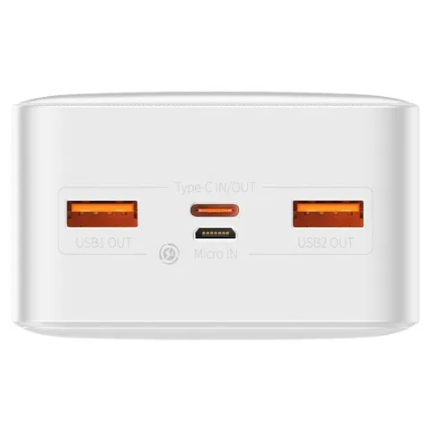 Pin Sạc Dự Phòng Baseus Bipow 30000mAh Chính Hãng Sạc Nhanh PD 20W (2 Usb A + 1 Usb C)