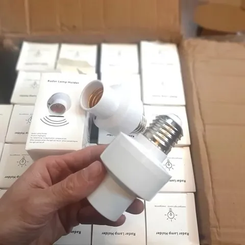 Đui Đèn Cảm Biến Radar Chuyển Động Tự Bật Tắt E27 Tự Sáng Khi Có Người Đến Gần, Khoảng Cách 3m-7m