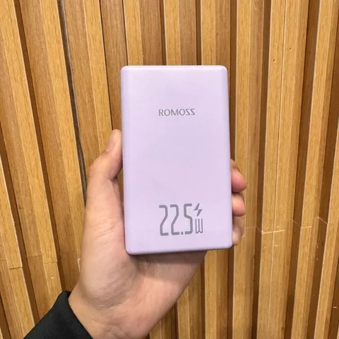 Pin Sạc Dự Phòng Romoss 20.000mAh - Sạc Nhanh 22.5W PD/QC/SCP/FCP, Sạc Vào Cổng C & L, Sạc Được iP 16