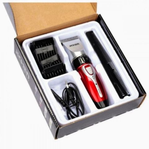 Tông Đơ Hớt Tóc Jichen Không Dây - Máy Cắt Tóc Chuyên Nghiệp Chuẩn Salon Kèm Phụ Kiện An Toàn Tại Nhà