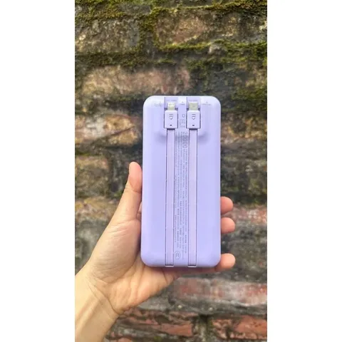Pin Sạc Dự Phòng Wekome WP-59 Dung Lượng 10000/ 20000mAh PD 22.5W Liền Cáp iPh + Type C Màn Hình Led 737338