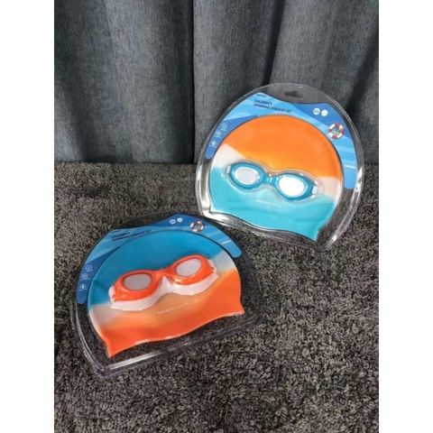 Combo Kính Bơi & Mũ Bơi Trẻ Em MINISO - Kính Bơi Chống Mờ Hiệu Quả Và Thoải Mái Khi Đeo