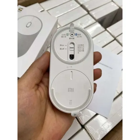 Chuột Không Dây Xi/aomi Portable Mouse XMSB02MV Chuẩn 2 Kết Nối Bluetooth/RF 2.4GHZ