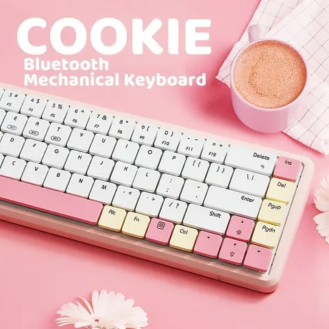 Bàn Phím Cơ Bluetooth ColorReco CR-KB10 - Blue Switch, Kết Nối 3 Mode, Hỗ Trợ Mọi HĐH Win, Android Và Nhà Táo