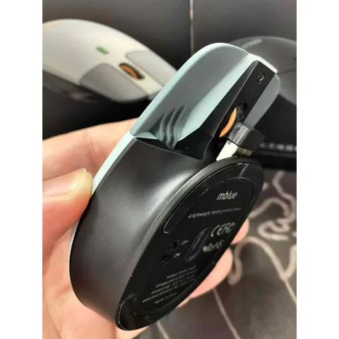 Chuột Sạc Không Dây Êm Công Thái Học MEIZU mblue M203, Thiết Kế Dạng Treo, USB/Type C Receiver