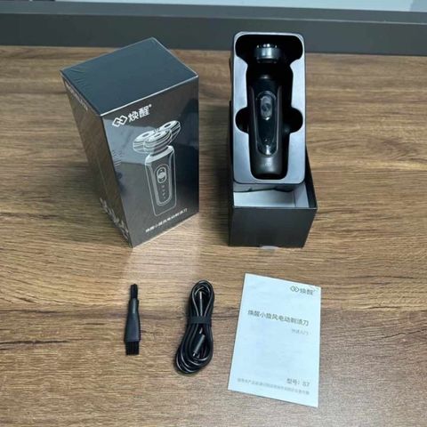 Máy Cạo Râu Huanxing S7 (Hệ Sinh Thái Huawei) - Chống Nước IPX7, Lưỡi Cạo 3D, 2 Chế Độ Tốc Độ, Pin 60h Sử Dụng