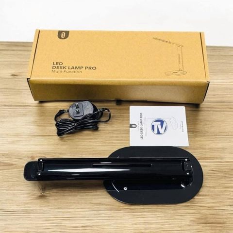 (Bản Pro) Đèn Led Bàn Chống Cận Taotronics TT-DL064 Pro 12W, Hẹn Giờ, 5 Mức Sáng, 4 Chế độ Màu, Cổng Usb Sạc ĐT