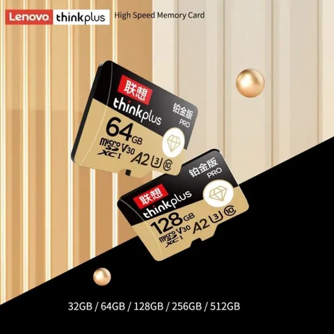 Thẻ Nhớ MicroSDXC Lenovo ThinkPlus Pro Platinum Edition 32GB/64GB/128GB/256GB – Class 10 U3 A2 V30 4K 737381
